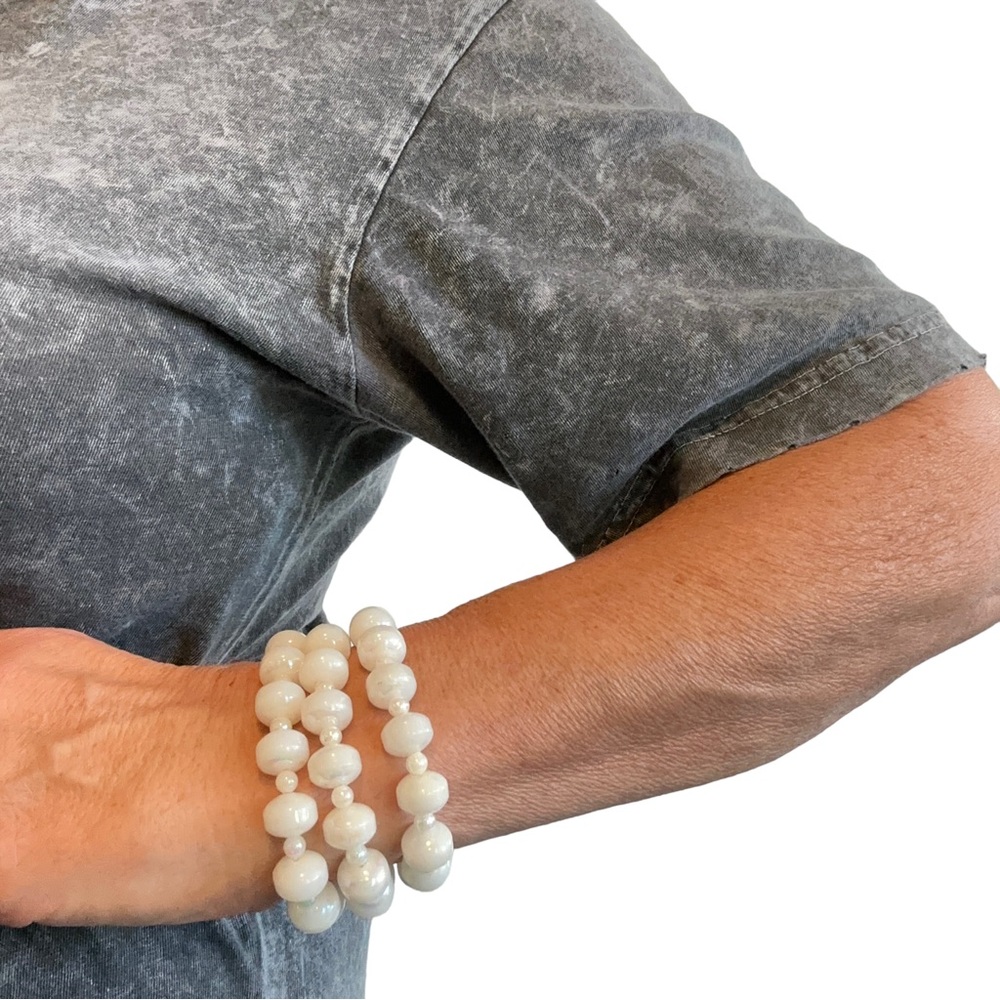 Vintage Bead Bracelets (3)